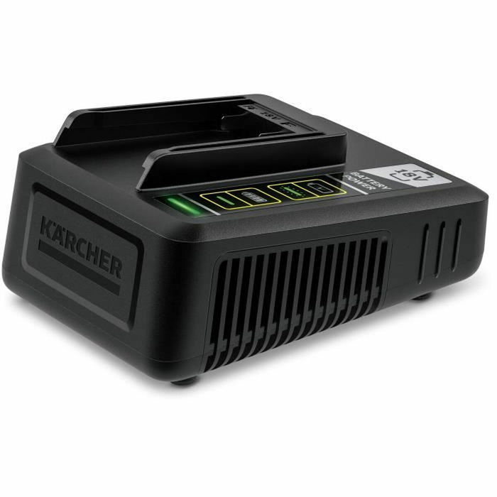 Kärcher Cargador rápido para baterías Power 18V de 2,5 Ah y 5 Ah Kärcher Cargador rápido para baterías Power 18V de 2,5 Ah y 5 Ah