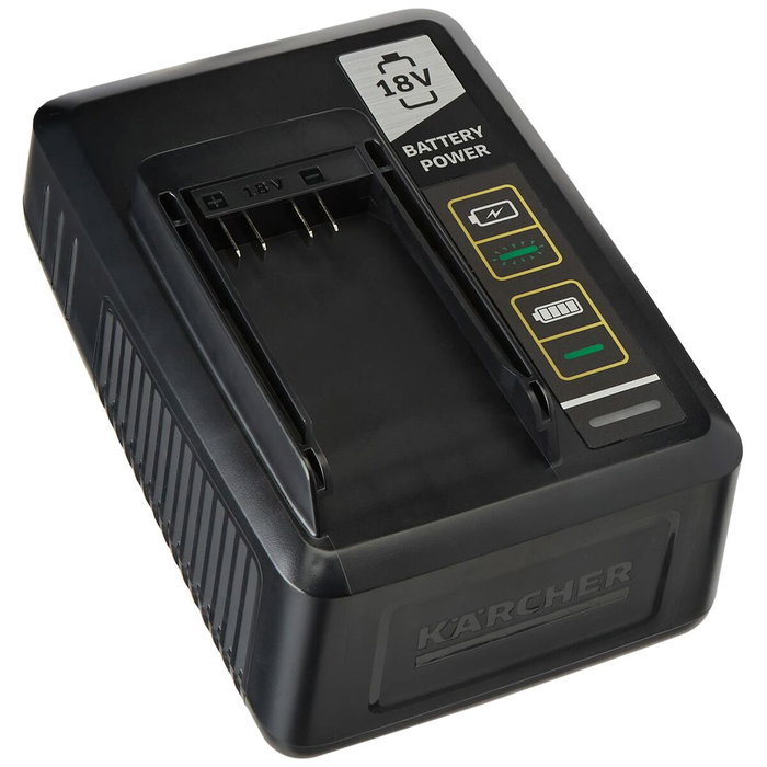 Kärcher Cargador rápido para baterías Power 18V de 2,5 Ah y 5 Ah Kärcher Cargador rápido para baterías Power 18V de 2,5 Ah y 5 Ah