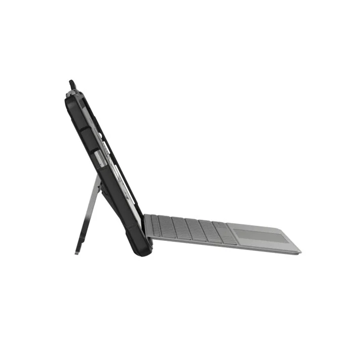 Urban Armor Gear UAG Metropolis Funda Protectora para Microsoft Surface Go 2 y Go 3 de 10 Pulgadas (25.4 cm), Color Negro y Plata