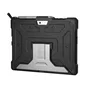 Urban Armor Gear UAG Metropolis Funda Protectora para Microsoft Surface Go 2 y Go 3 de 10 Pulgadas (25.4 cm), Color Negro y Plata