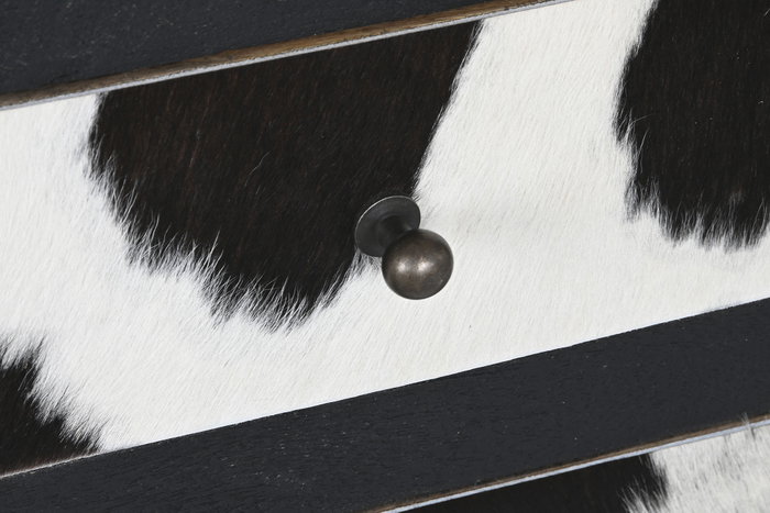 DKD Home Decor Cajonera Mango Piel Vaca 36 x 102 x 115 cm DKD Home Decor Cajonera Mango Piel Vaca 36 x 102 x 115 cm