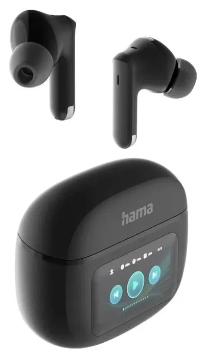 HAMA Spirit Touch Auriculares TWS Bluetooth 5.4 Negro HAMA Spirit Touch Auriculares TWS Bluetooth 5.4 Negro