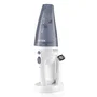 Haeger Bullet Plus Aspirador de Mano Gris y Blanco, Líquidos y Sólidos