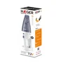 Haeger Bullet Plus Aspirador de Mano Gris y Blanco, Líquidos y Sólidos