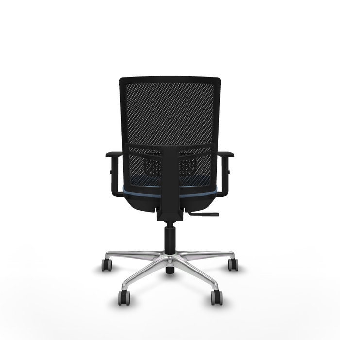 PIQUERAS Y CRESPO Silla de oficina Yunquera con mecanismo Sincro, Azul cielo y Negro PIQUERAS Y CRESPO Silla de oficina Yunquera con mecanismo Sincro, Azul cielo y Negro
