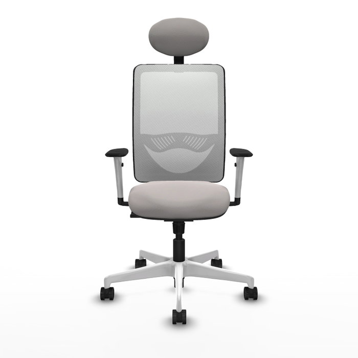 PIQUERAS Y CRESPO Silla de oficina Zulema Blanca con Mecanismo Sincro PIQUERAS Y CRESPO Silla de oficina Zulema Blanca con Mecanismo Sincro
