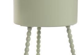 DKD Home Decor Macetero Verde Menta 31 x 40 x 31 cm Set 2 Unidades