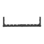 LogiLink Organizador de bandejas para cables extensible de metal negro