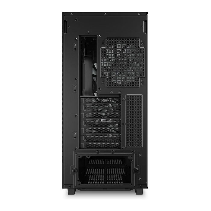 SHARKOON Rebel C80G RGB ATX Torre ATX de PC con Panel de Cristal Templado Negro