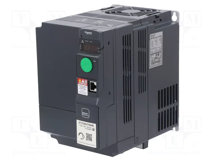 SCHNEIDER ELECTRIC Altivar ATV320U75N4B Inversor Vectorial 7,5kW 3x400VAC SCHNEIDER ELECTRIC Altivar ATV320U75N4B Inversor Vectorial 7,5kW 3x400VAC
