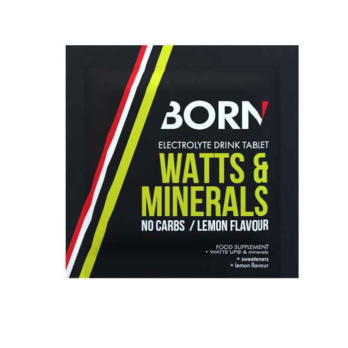 Born Watts & Minerals Caja de comprimidos minerales sabor limón - 8 botes x 20 comprimidos Born Watts & Minerals Caja de comprimidos minerales sabor limón - 8 botes x 20 comprimidos