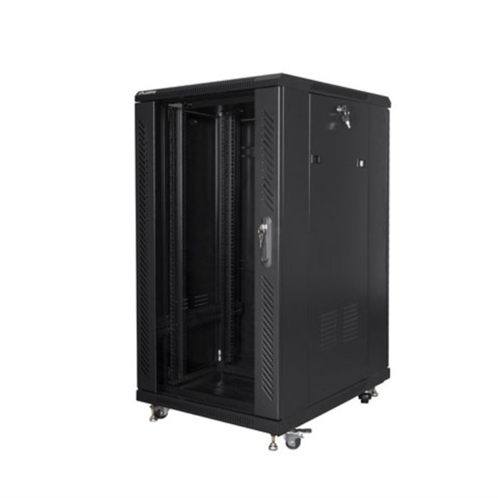 Lanberg FF01-6822-12B Armario Rack 22U Negro