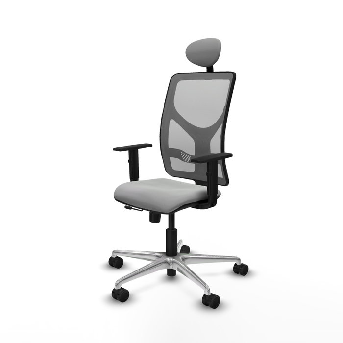 PIQUERAS Y CRESPO Silla de oficina Motilla con mecanismo Sincro/Traslack Gris PIQUERAS Y CRESPO Silla de oficina Motilla con mecanismo Sincro/Traslack Gris