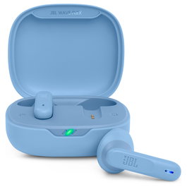 JBL Wave Flex Auriculares True Wireless In-Ear Bluetooth 5.2, IP54 Resistente al Agua, 24h de Autonomía, Color Azul
