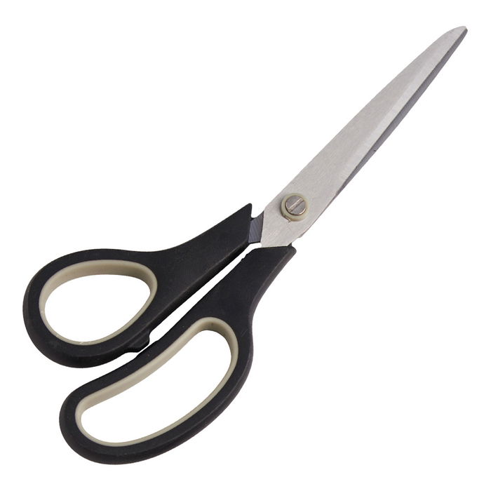 Day Juego de 3 Tijeras de Acero Inoxidable y Plástico, para Diestros y Zurdos, Aptas para Lavavajillas, 14-20 cm