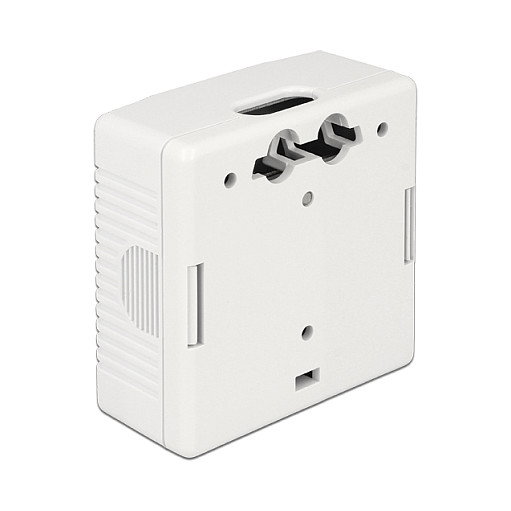 DeLOCK 86197 Toma de red de 2 puertos Cat.6A LSA Blanco