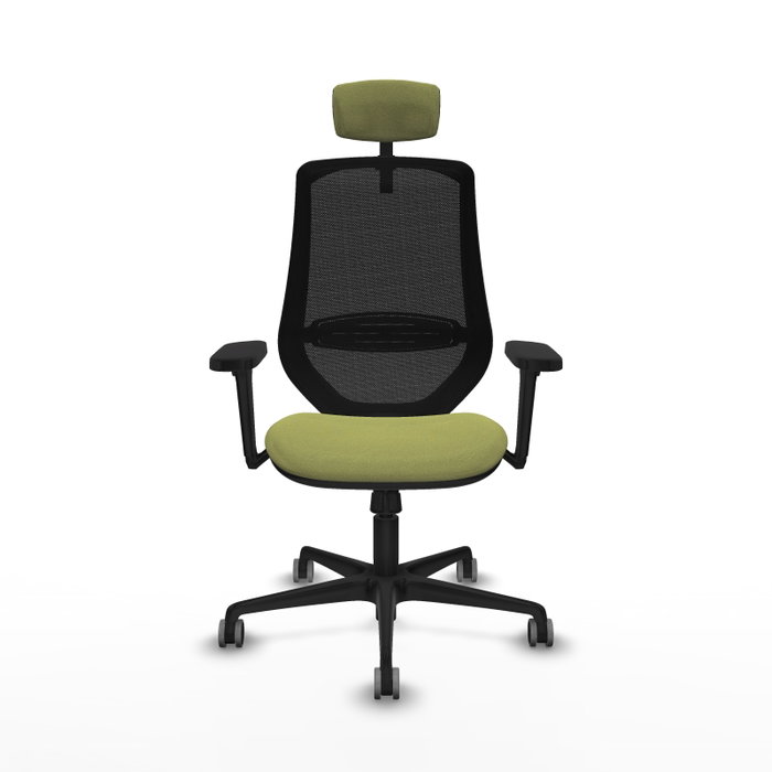 PIQUERAS Y CRESPO Silla de oficina Mardos con mecanismo Sincro, Verde oliva y Negro PIQUERAS Y CRESPO Silla de oficina Mardos con mecanismo Sincro, Verde oliva y Negro
