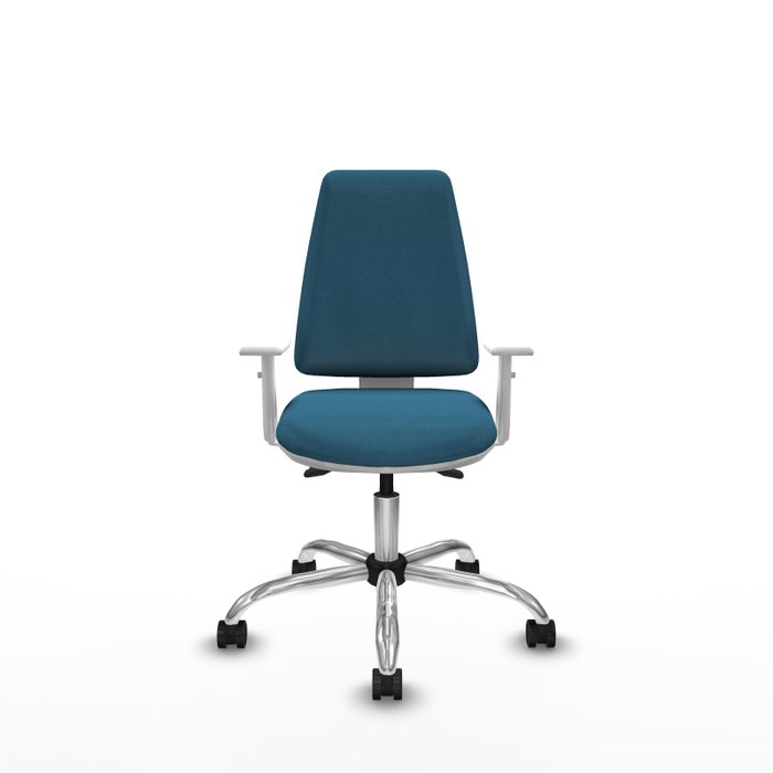 PIQUERAS Y CRESPO Silla de oficina Elche con mecanismo Asincro, Verde petróleo PIQUERAS Y CRESPO Silla de oficina Elche con mecanismo Asincro, Verde petróleo