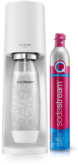 SodaStream Terra Blanco con Botella de 1L SodaStream Terra Blanco con Botella de 1L