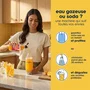 SodaStream Terra Blanco con Botella de 1L