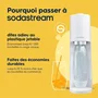 SodaStream Terra Blanco con Botella de 1L