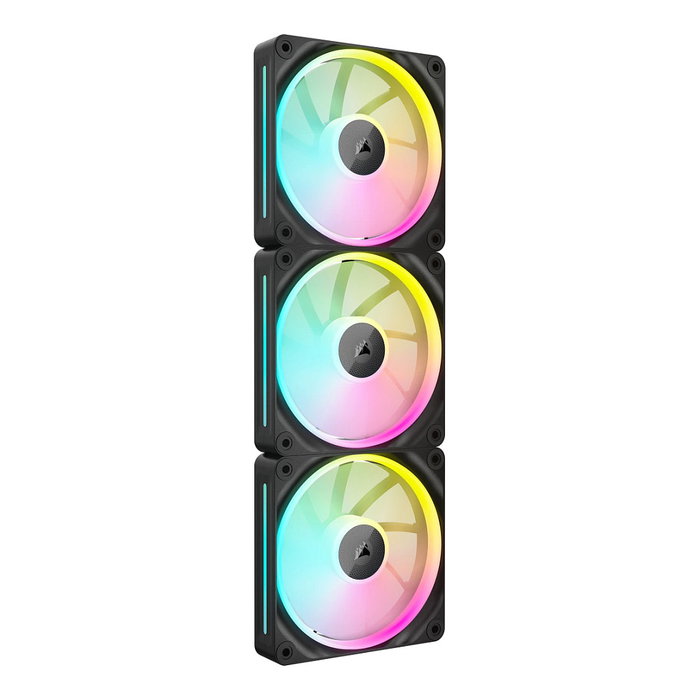 Corsair iCUE LINK LX120 RGB Pack de 3 Ventiladores 120 mm Negro