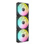 Corsair iCUE LINK LX120 RGB Pack de 3 Ventiladores 120 mm Negro