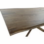DKD Home Decor Mesa de Comedor Nogal Natural 180x86x76