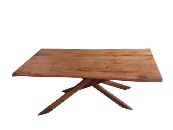 DKD Home Decor Mesa Comedor Colonial Natural 86 x 76 x 180 cm DKD Home Decor Mesa Comedor Colonial Natural 86 x 76 x 180 cm