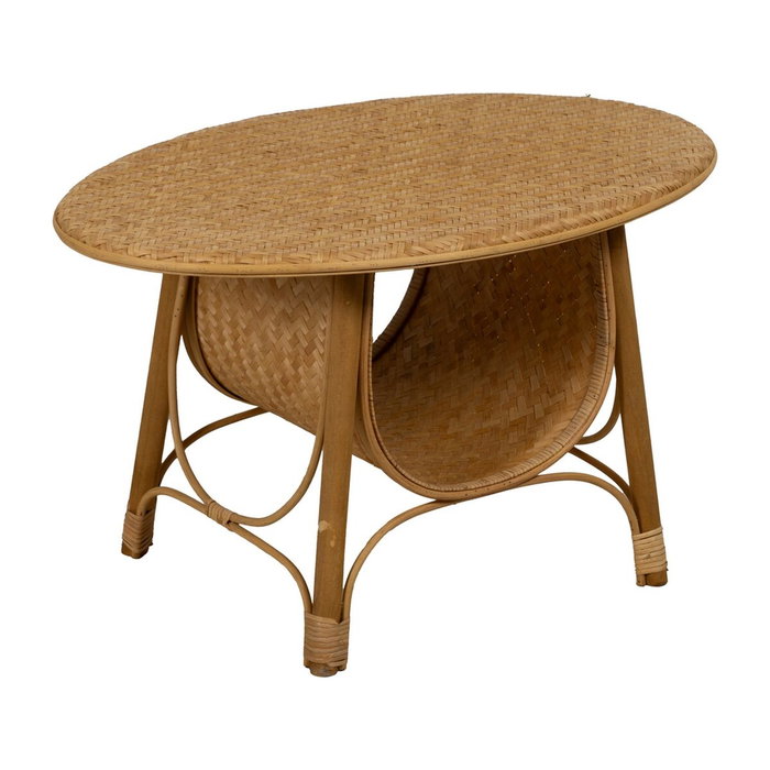 Ixia Mesa de Centro Bambú Natural 81 x 51 x 47,50 cm Ixia Mesa de Centro Bambú Natural 81 x 51 x 47,50 cm