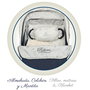 Decuevas Coche Reborn Plegable con Sombrilla Vintage para Niños 40x90x90 cm, Metal y Poliéster