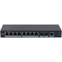 Dahua Technology SG4010-2F Switch Gestionado L2 Gigabit Ethernet 8 Puertos RJ-45 Negro
