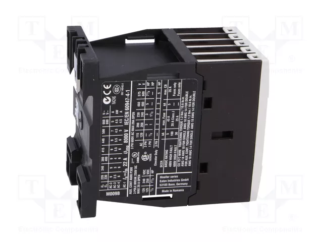 Eaton DILM9-10 Contactor 3p+1S 4kW 400V AC3 230V/240V