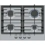 Bosch PCP6A5I90 Placa de Gas Serie 6 4 fuegos Acero Inoxidable 52 x 58,2 x 4,5 cm