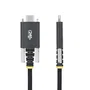 Startech S2CEPR3M-USBSL-CABLE Cable USB-C de Carga 240W PD 3.1 EPR 5A 3 Metros con Tornillos de Bloqueo Lateral - Negro