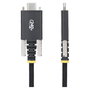 StarTech.com Cable USB-C de Carga 240W PD EPR 5A 3m con Fijación por Tornillo, Nylon Trenzado, Certificado USB-IF, para Laptop