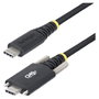 StarTech.com Cable USB-C de Carga 240W PD EPR 5A 3m con Fijación por Tornillo, Nylon Trenzado, Certificado USB-IF, para Laptop