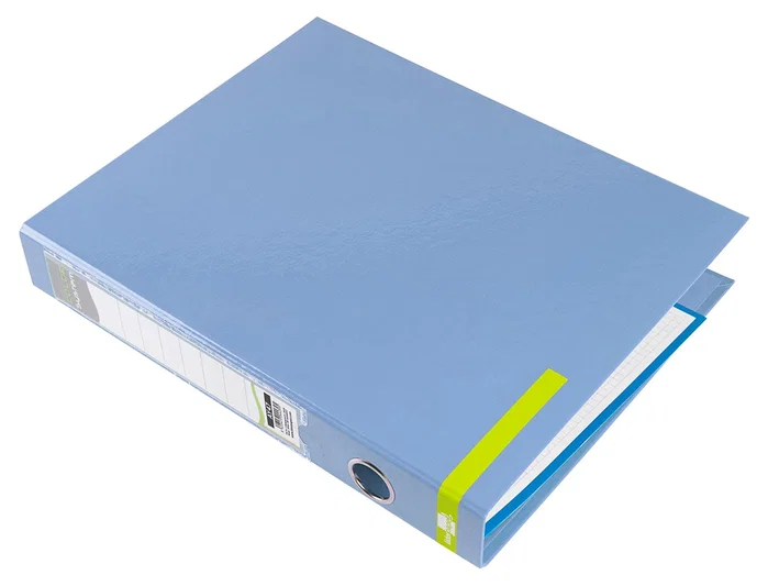 Liderpapel Carpeta de 2 anillas 25 mm mixtas Color System Celeste A4