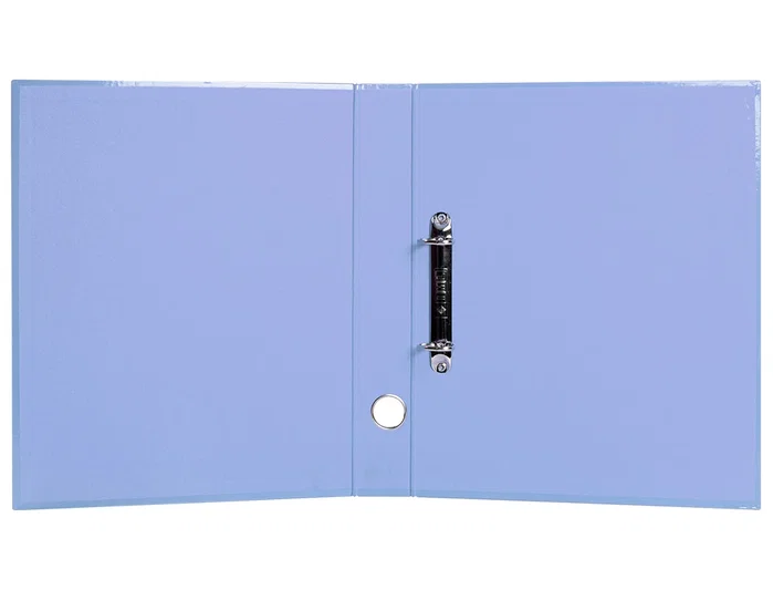 Liderpapel Carpeta de 2 anillas 25 mm mixtas Color System Celeste A4