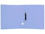 Liderpapel Carpeta de 2 Anillas 25 mm A4 Forrada Celeste con Ollao y Tarjetero