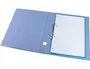 Liderpapel Carpeta de 2 Anillas 25 mm A4 Forrada Celeste con Ollao y Tarjetero