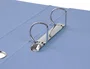 Liderpapel Carpeta de 2 Anillas 25 mm A4 Forrada Celeste con Ollao y Tarjetero