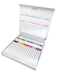 Rotulador Fibra Uni-Ball Emott Fineliner Pem-Sy (0,4) Estuche De 40