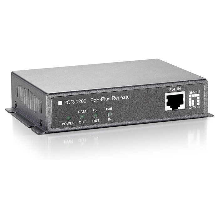 LevelOne POR-0200 PoE-Repeater Cascadable LevelOne POR-0200 PoE-Repeater Cascadable