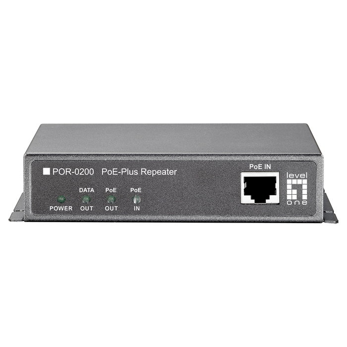 LevelOne POR-0200 PoE-Repeater Cascadable LevelOne POR-0200 PoE-Repeater Cascadable