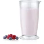 Severin Batidora de mano SM3761 350 W Eje desmontable Vaso 700 ml con tapa Doble cuchilla Turbo Negro