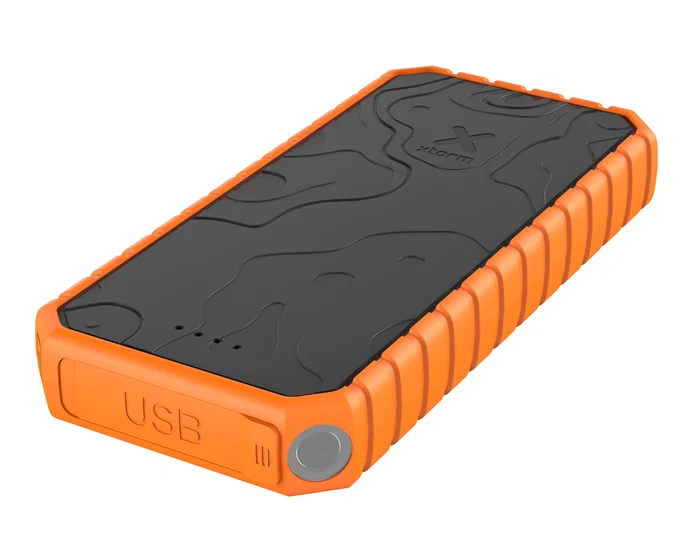 Xtorm XR-202 Power Bank Rugged 20000mAh Negro/Naranja, USB-C PD 35W + 2xUSB 18W, Resistente al Agua IP65 con Linterna Integrada Xtorm XR-202 Power Bank Rugged 20000mAh Negro/Naranja, USB-C PD 35W + 2xUSB 18W, Resistente al Agua IP65 con Linterna Integrada