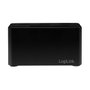 LogiLink Mini Docking USB 3.2 Gen1 con 8 puertos y USB-C, negro