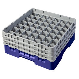 CAMBRO Cesta de lavado 49 compartimentos Azul marino