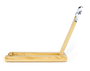 Quttin Jamonero de Madera Plegable | 48 cm Largo x 17 cm Ancho x 4,5 cm Alto (6 Unidades)